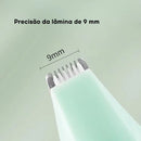 Aparador Elétrico de Pelos para Pets – Silencioso com LED
