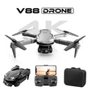 V88 Pro — Drone 4K com Câmera Dupla, FPV Wi-Fi e 2 Baterias