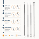 Kit Removedor de Cravos e Espinhas | Limpeza Facial Profissional em Casa