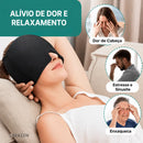 Touca de Gel Térmica para Dor de Cabeça e Enxaqueca