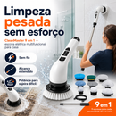 CleanMaster 9 em 1 — Escova Elétrica Multifuncional