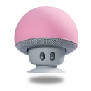 Mini Mushroom Bluetooth Speaker Wireless Suction Cup Portable Smart Speaker Waterproof Bathroom Speaker Phone Holde