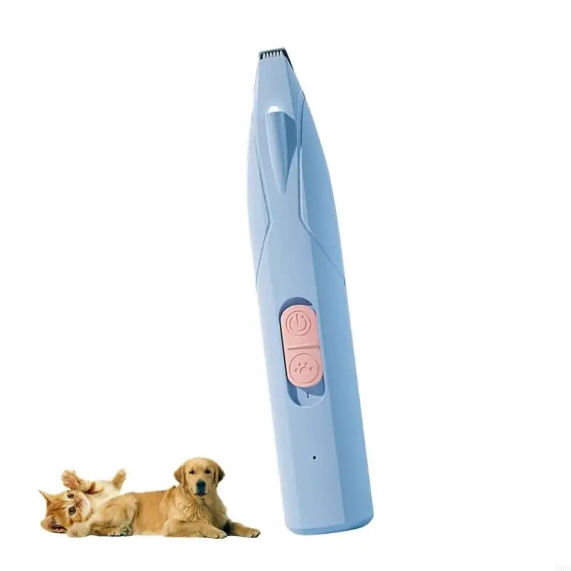Aparador Elétrico de Pelos para Pets – Silencioso com LED