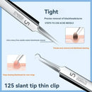 7pcs Splinter Acne Clip Blackhead Clip Pimple Stainless SteelCell Tweezer Pin Beauty Salon Acne Removal Acne Needle Tools