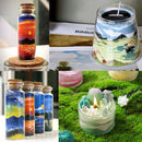 AreiaLuz Decorativa — Cera em Areia Colorida para Velas Artesanais