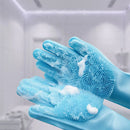 PetClean Glove Pro — Luva de Silicone Reutilizável para Banho e Limpeza Pet