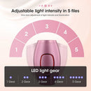 IPL laser Hair Remover Hair Cutting Machine Straighteners Vibration Shaver Facial Hair Laser Epilator Women's Shaver Care Gift