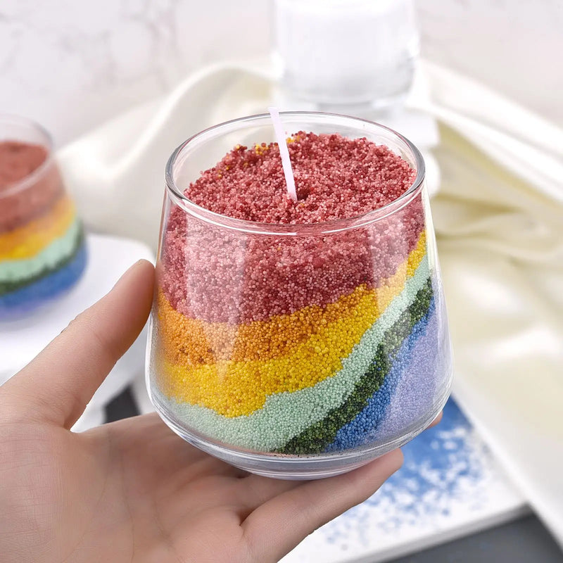 AreiaLuz Decorativa — Cera em Areia Colorida para Velas Artesanais